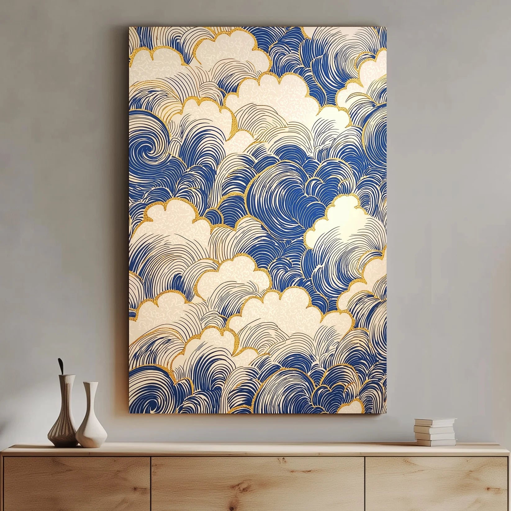 Golden Swirls